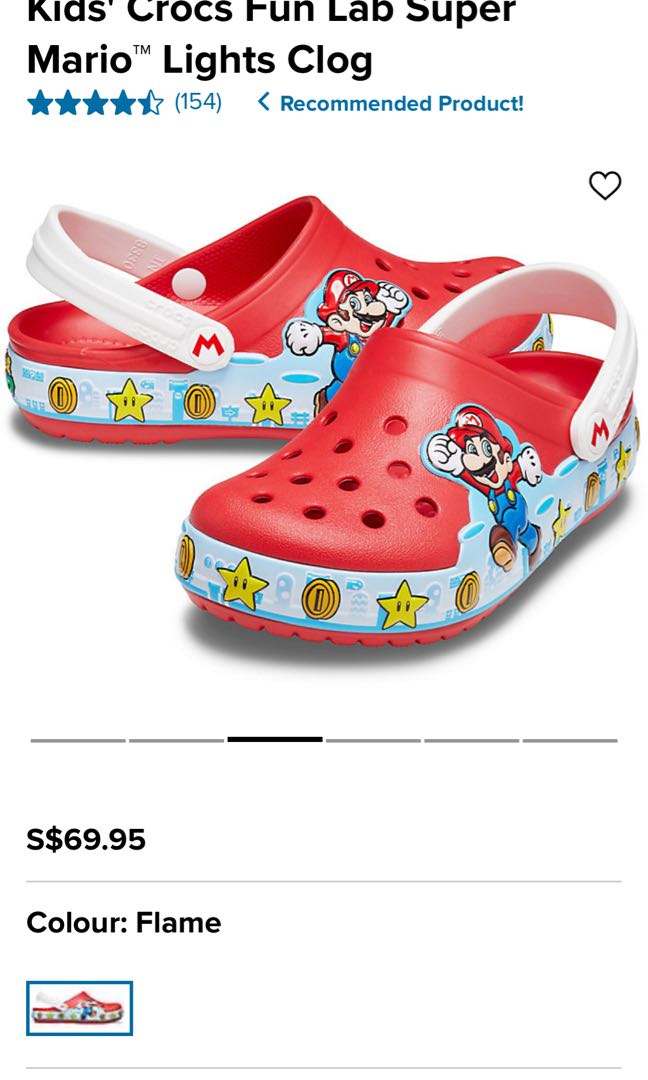 Crocs fun best sale lab super mario