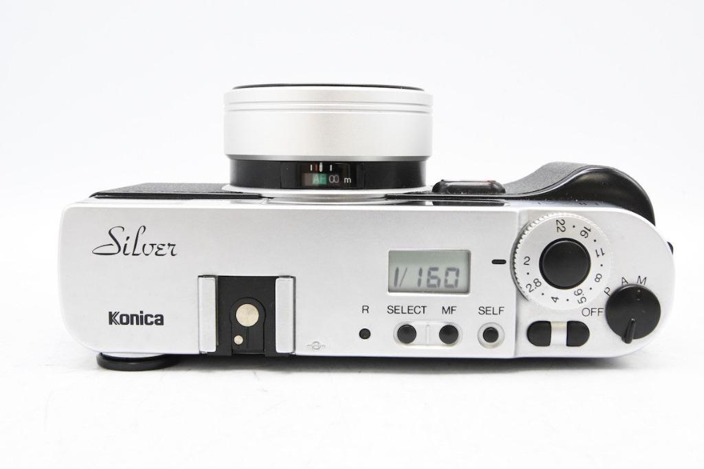 【美品】Konica HEXAR AF LENS 35mm F2.0 Silver限量版（附原廠鏡頭蓋）