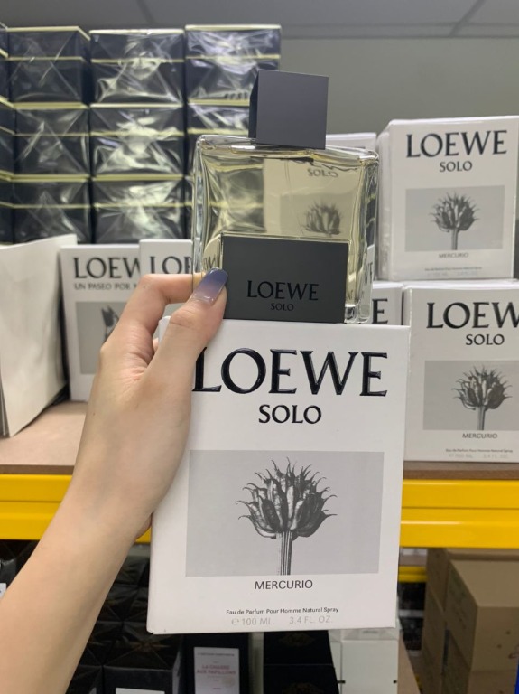 Loewe Solo Mercurio Edp Pour Homme 100ml Health Beauty Perfumes Nail Care Others On Carousell