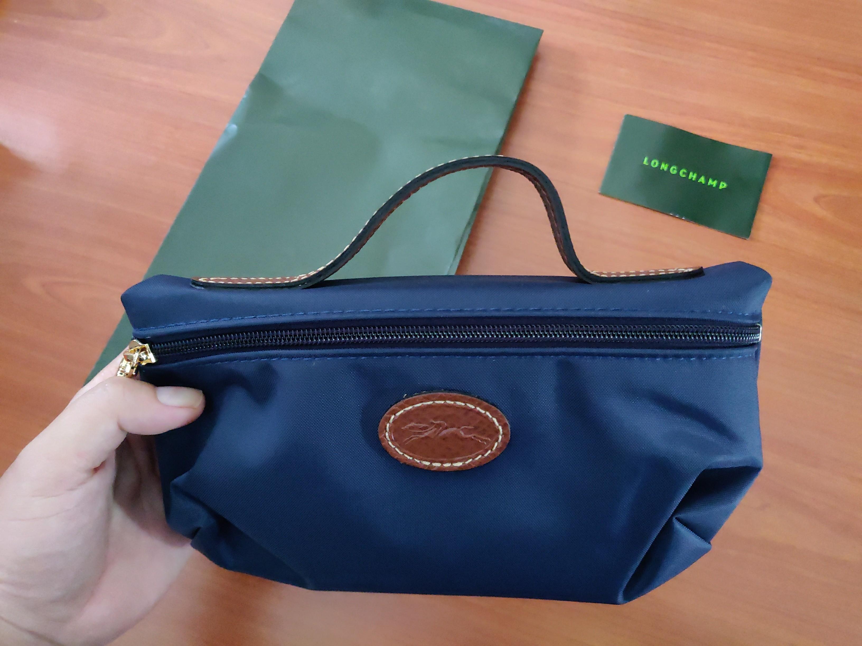 longchamp makeup pouch