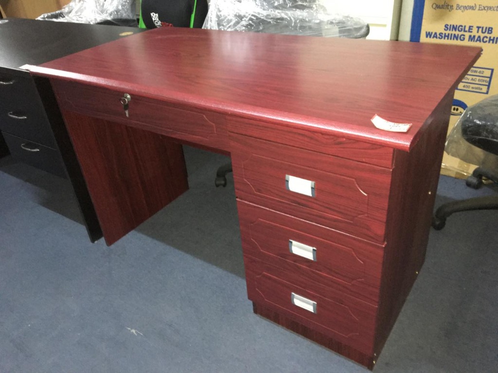 Longlife OD1001 Office Desk with Center Drawer, Office Tables, Office