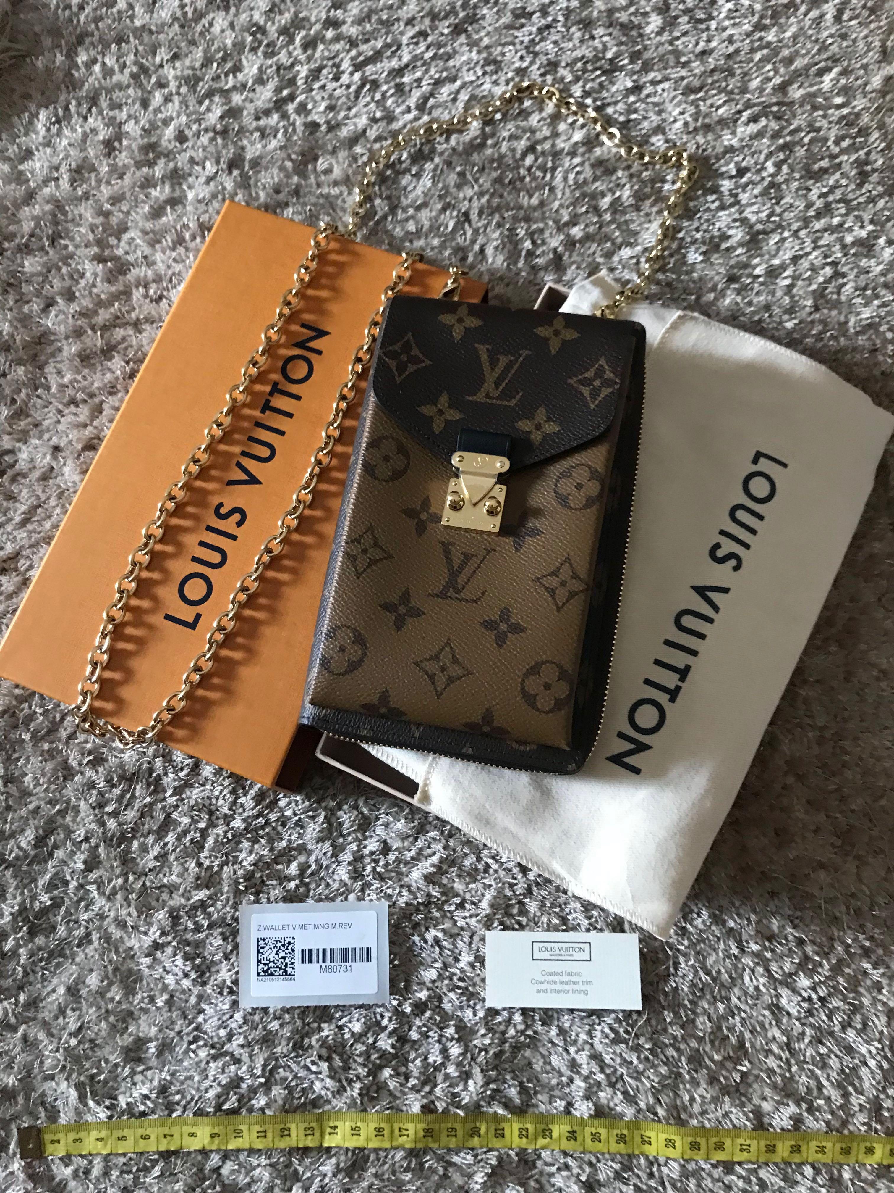 Louis Vuitton Vertical Zippy Wallet Metis