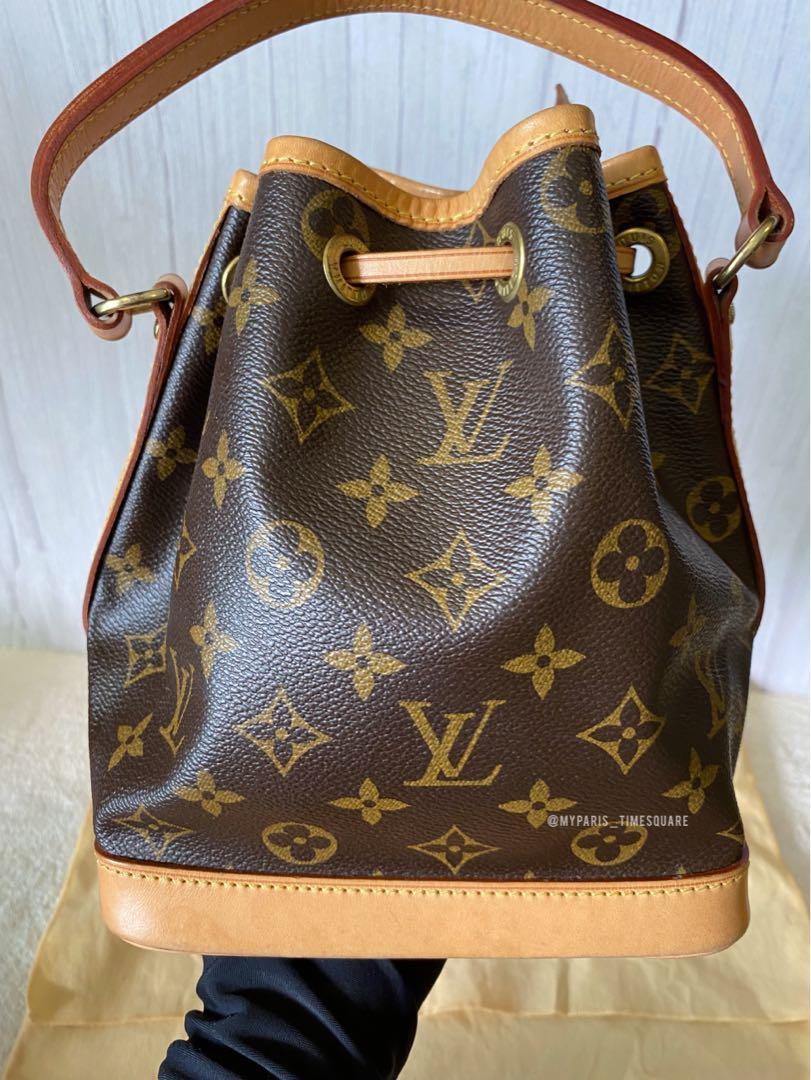 Louis Vuitton Louis Vuitton Mini Noe Monogram Canvas Handbag