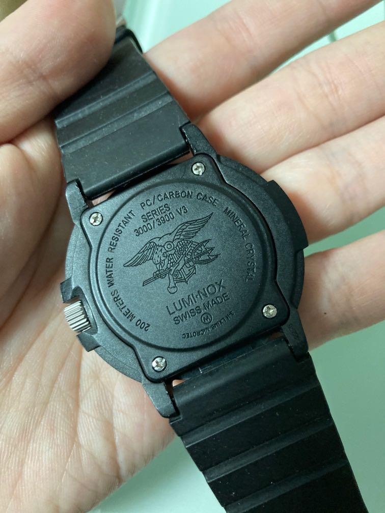 Luminox navy seal 3000/3900, 名牌, 手錶- Carousell