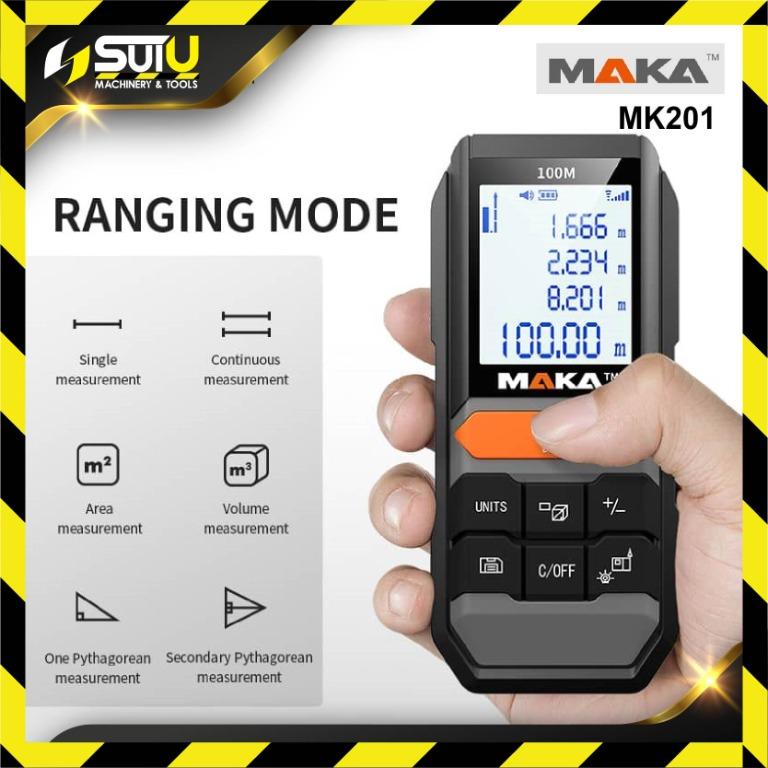 Maka laser top distance meter