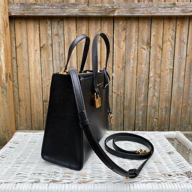 Marc jacobs mini grind leather tote hot sale