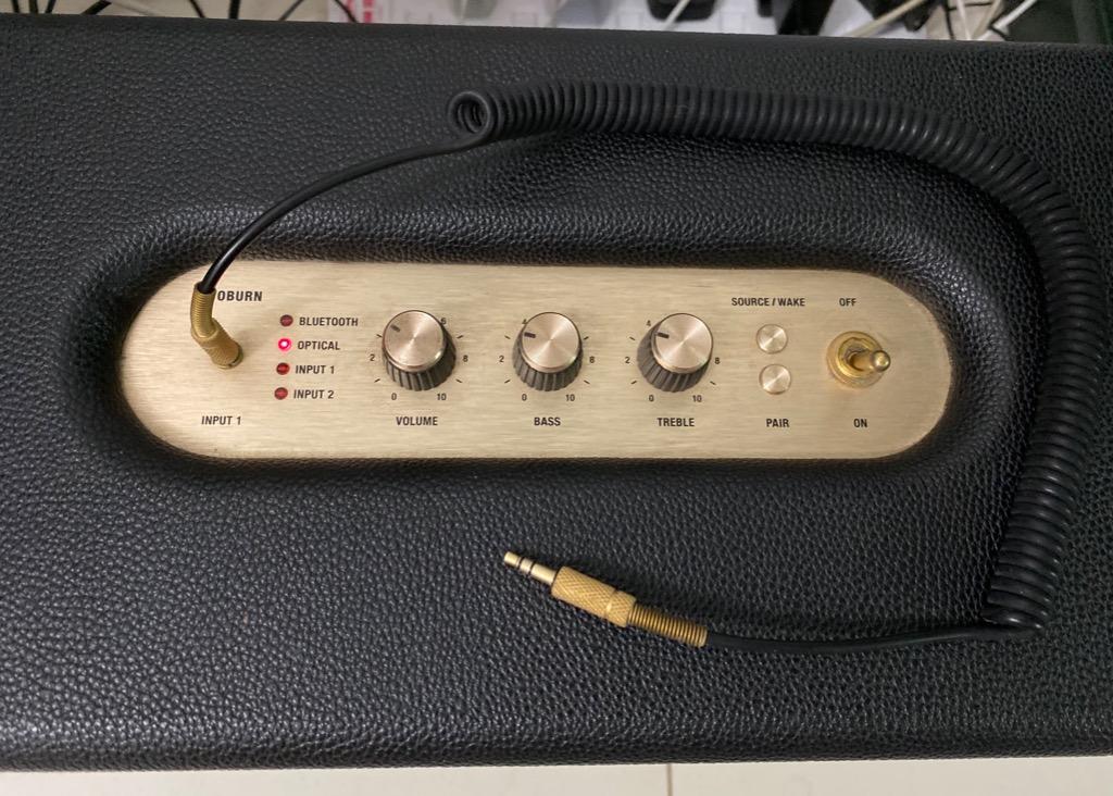 Marshall woburn sales optical input