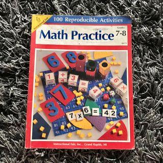 Math Practice for Grades 7-8 | Instructional Fair
