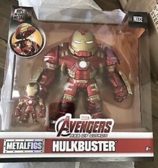 Jada Marvel Hulkbuster ve Iron Man Döküm Figür - 253223002