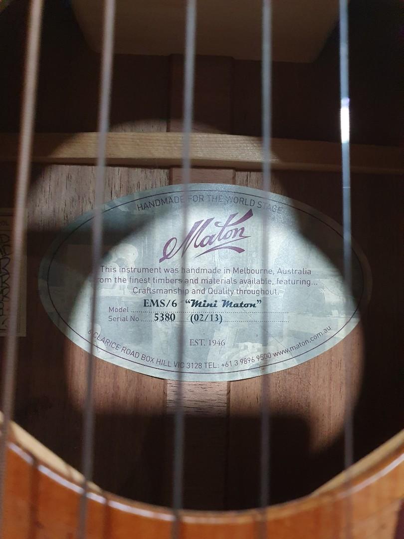 Maton ems6 hotsell