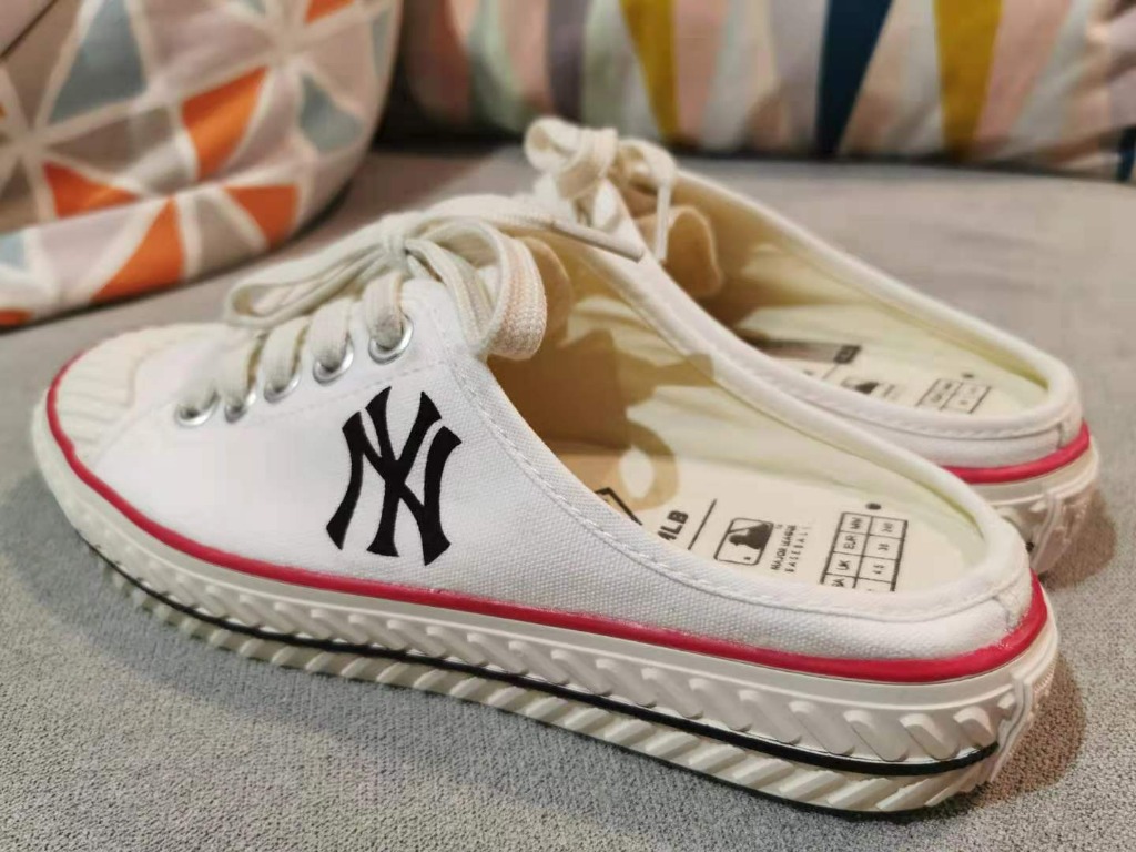 MLB Korea - New York Yankees Play Ball Origin Shoes - White