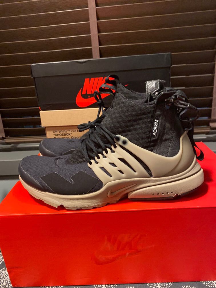 Nike X Acronym Air Presto Bamboo Colourway Men s Fashion