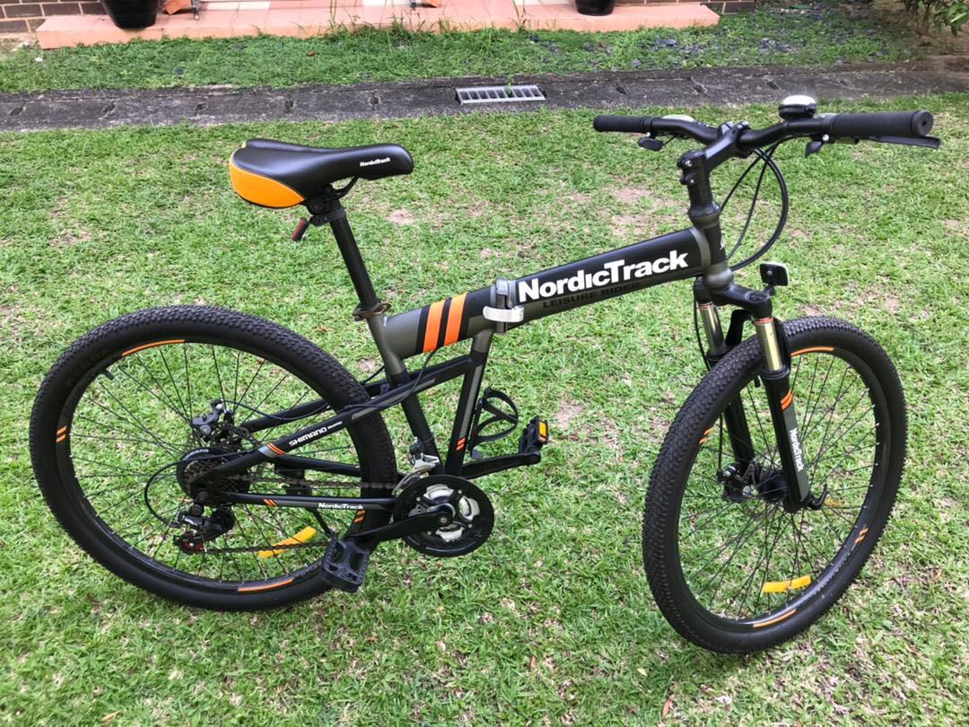 Nordictrack sales folding bike