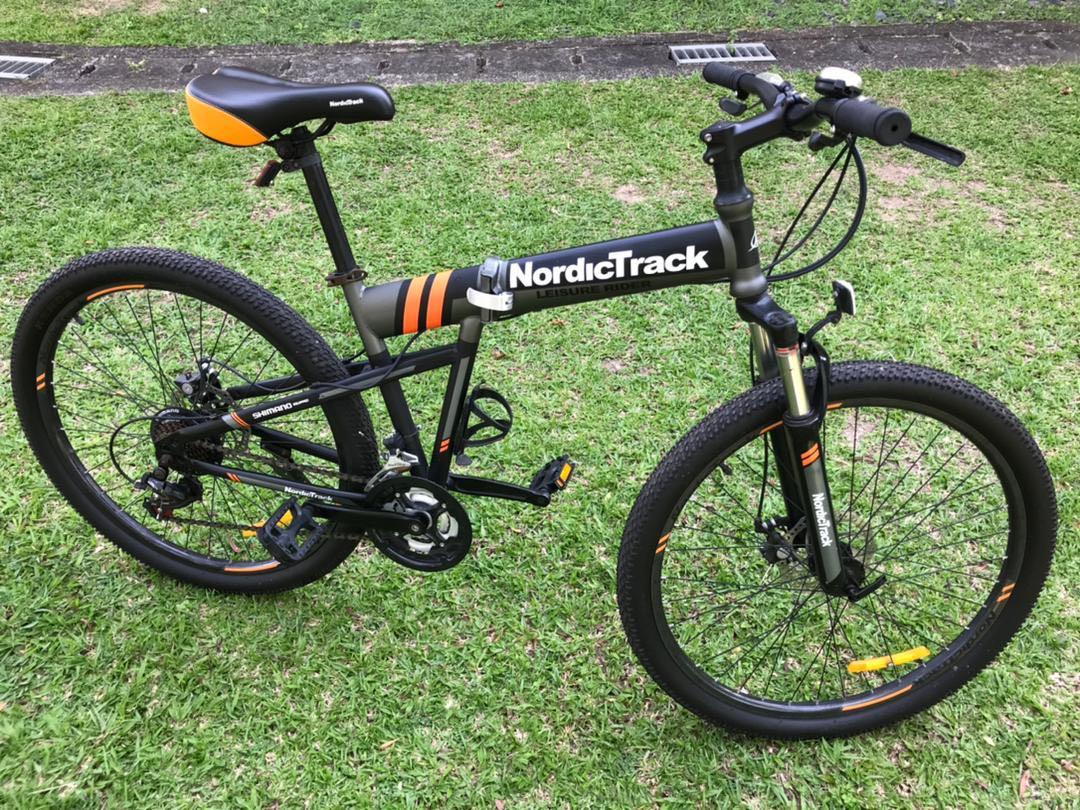 Nordictrack folding deals bike