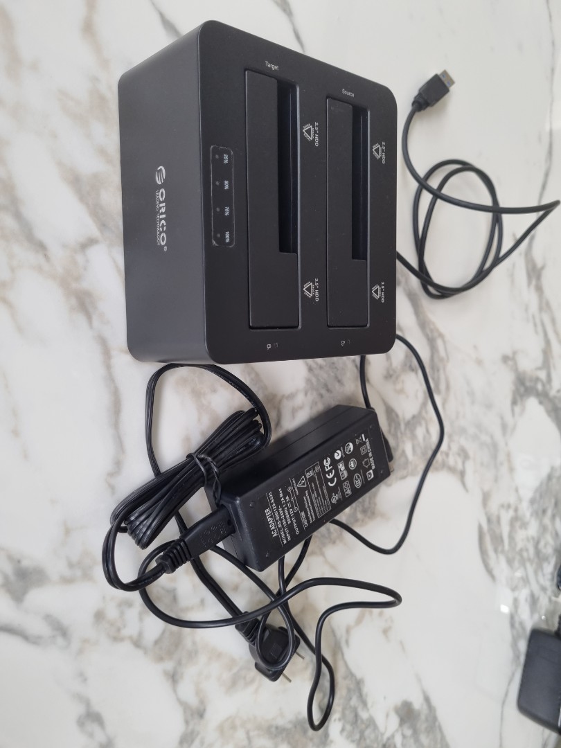 ORICO dual bay hard disk dock, Computers & Tech, Parts & Accessories