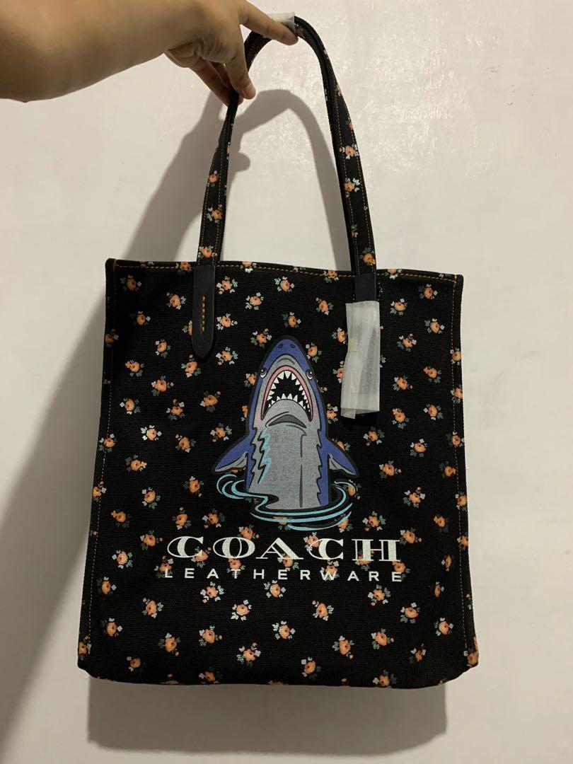 Coach sales sharky tote
