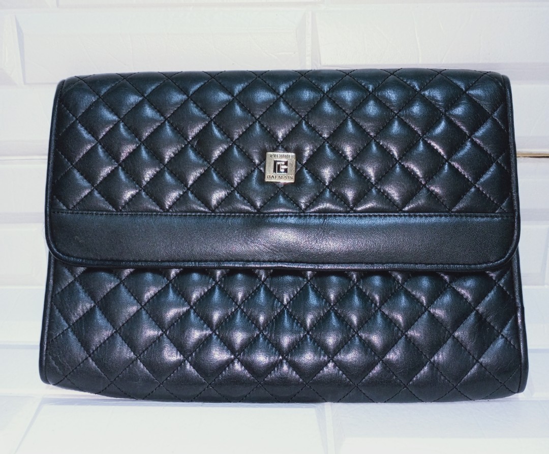Pierre Balmain Clutch Bag Luxury Bags Wallets on Carousell