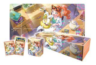 Pokemon tcg Sonia Box Card Rubber Playmat set sword and shield Japanese exclusive