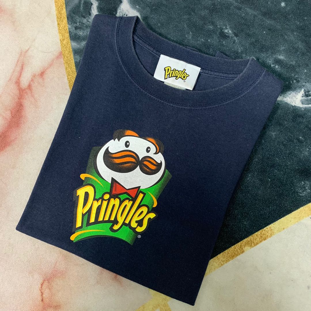 Pringles Promo Tee, Men's Fashion, Tops & Sets, Tshirts & Polo Shirts ...