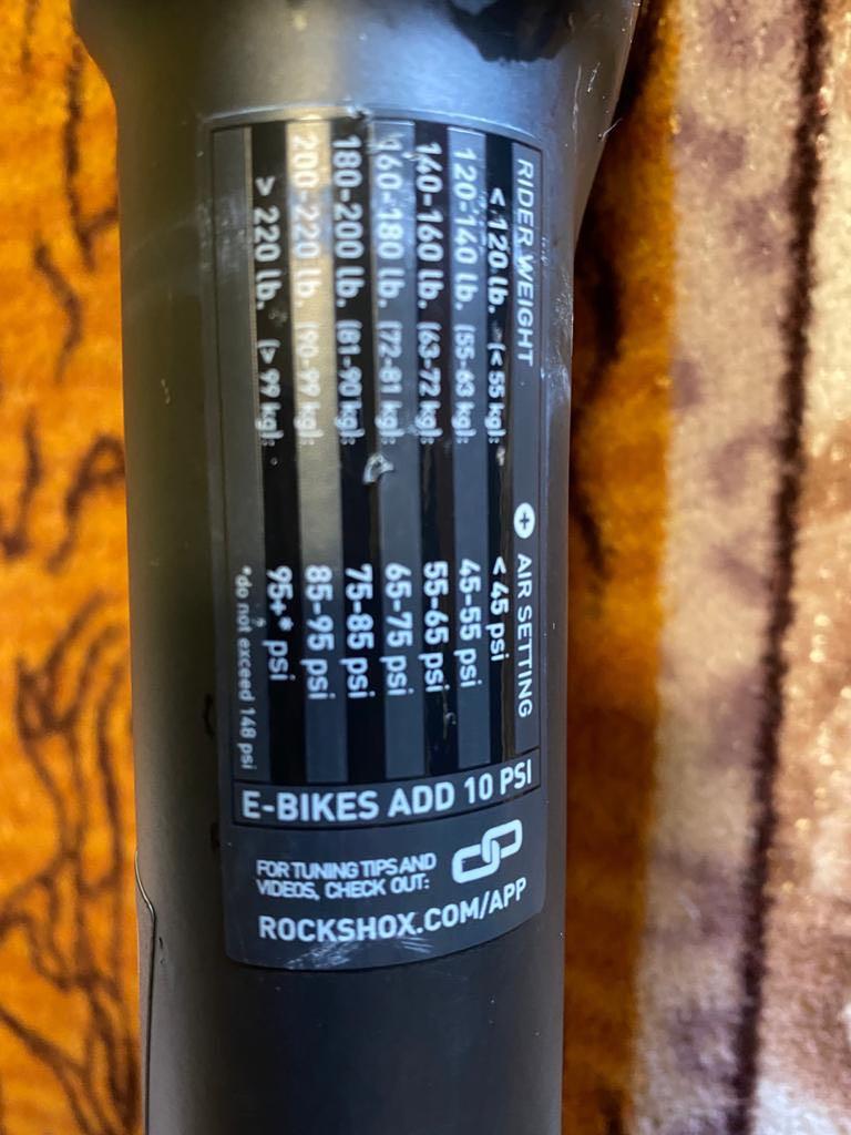Rockshox revelation rc shop 150