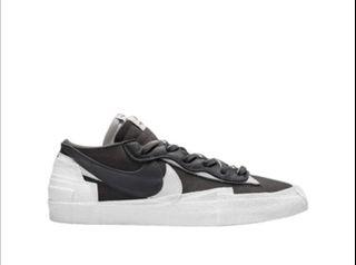 sacai blazer iron grey
