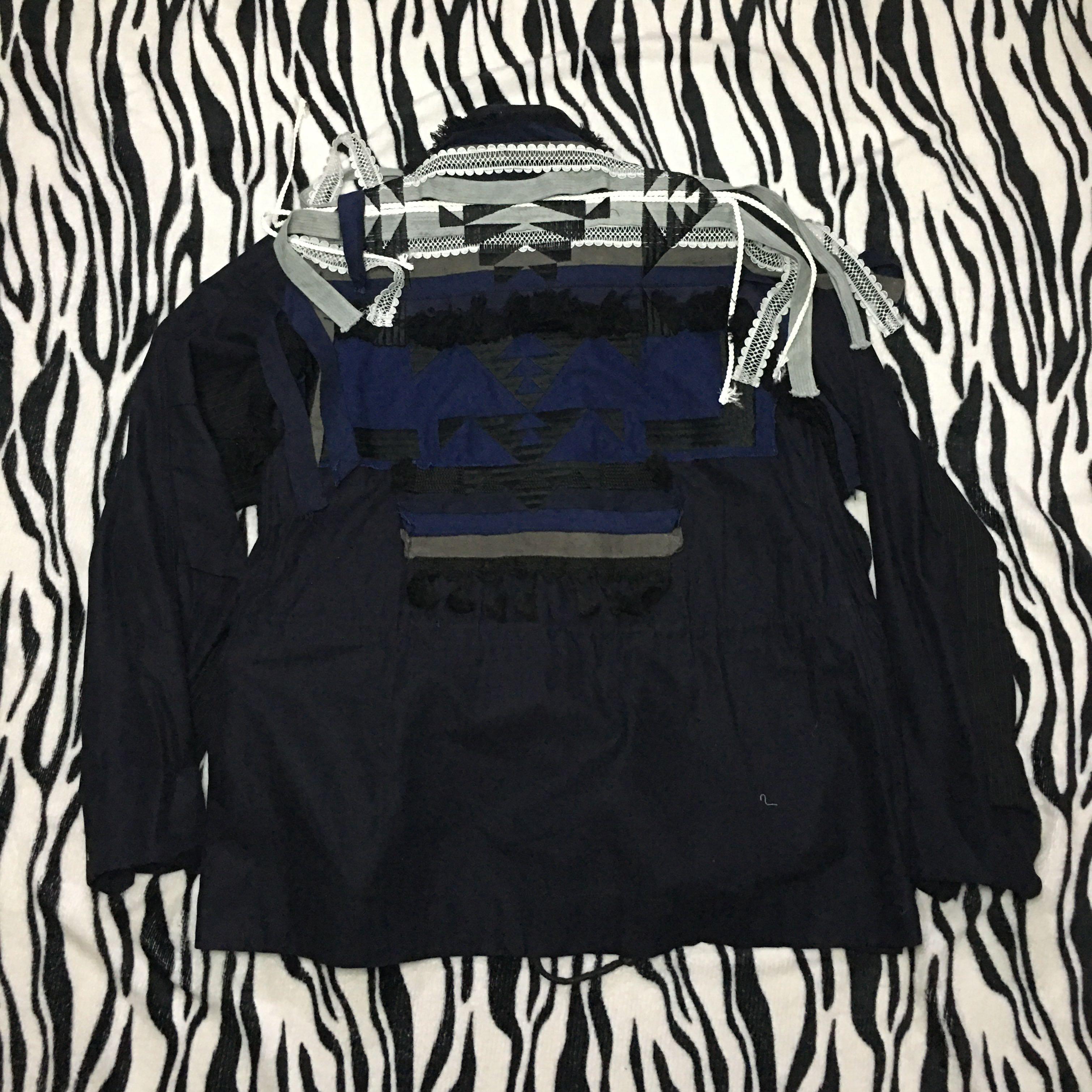 Sacai x Pendleton Hybrid Jacket Luxury Apparel on Carousell