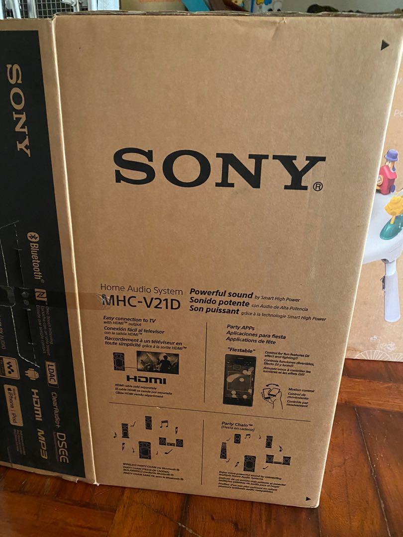 Sony MHC-V21D Speaker, Audio, Soundbars, Speakers & Amplifiers on Carousell