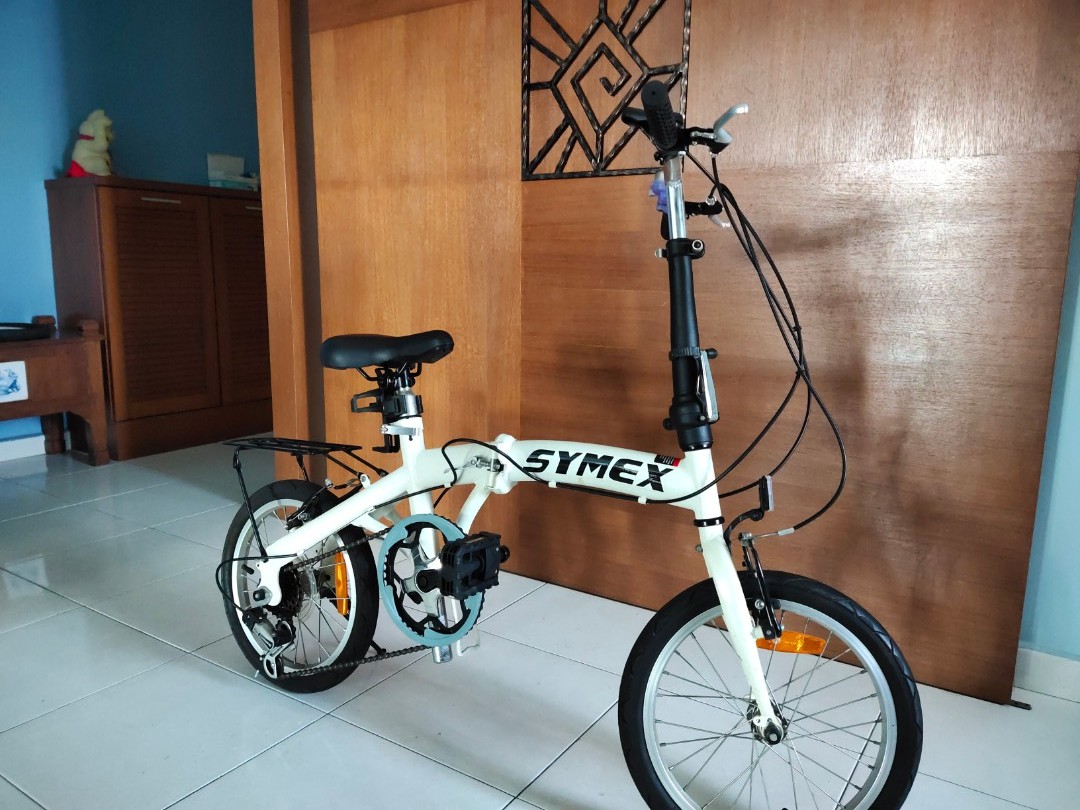 Symex folding store bike