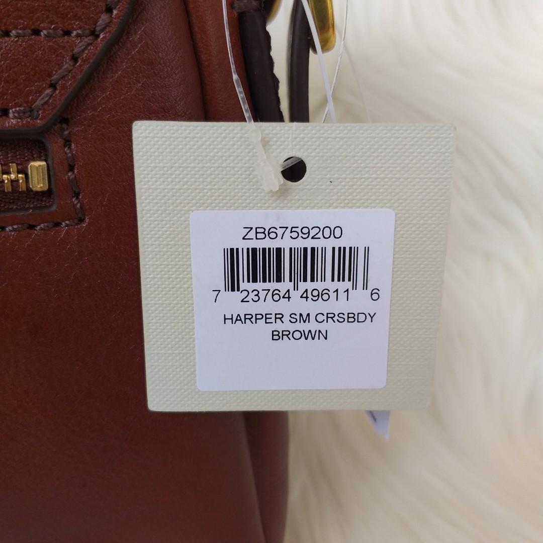 Tas Fossil ZB6759200 Harper Small Crossbody Bag Brown Bag