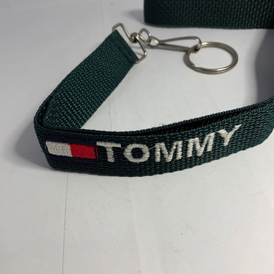 Tommy Hilfiger Blue School ID Lanyard Keychain