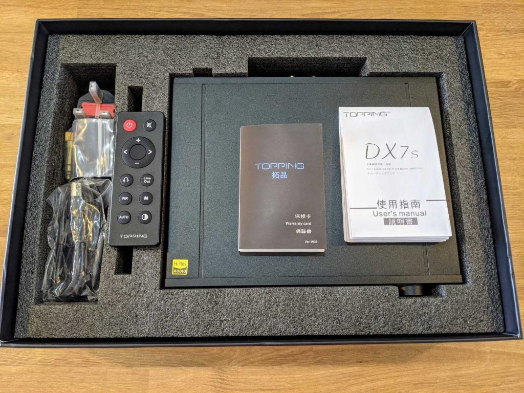 Topping DX7s DAC AMP Balanced Audio Soundbars Speakers Amplifiers on Carousell