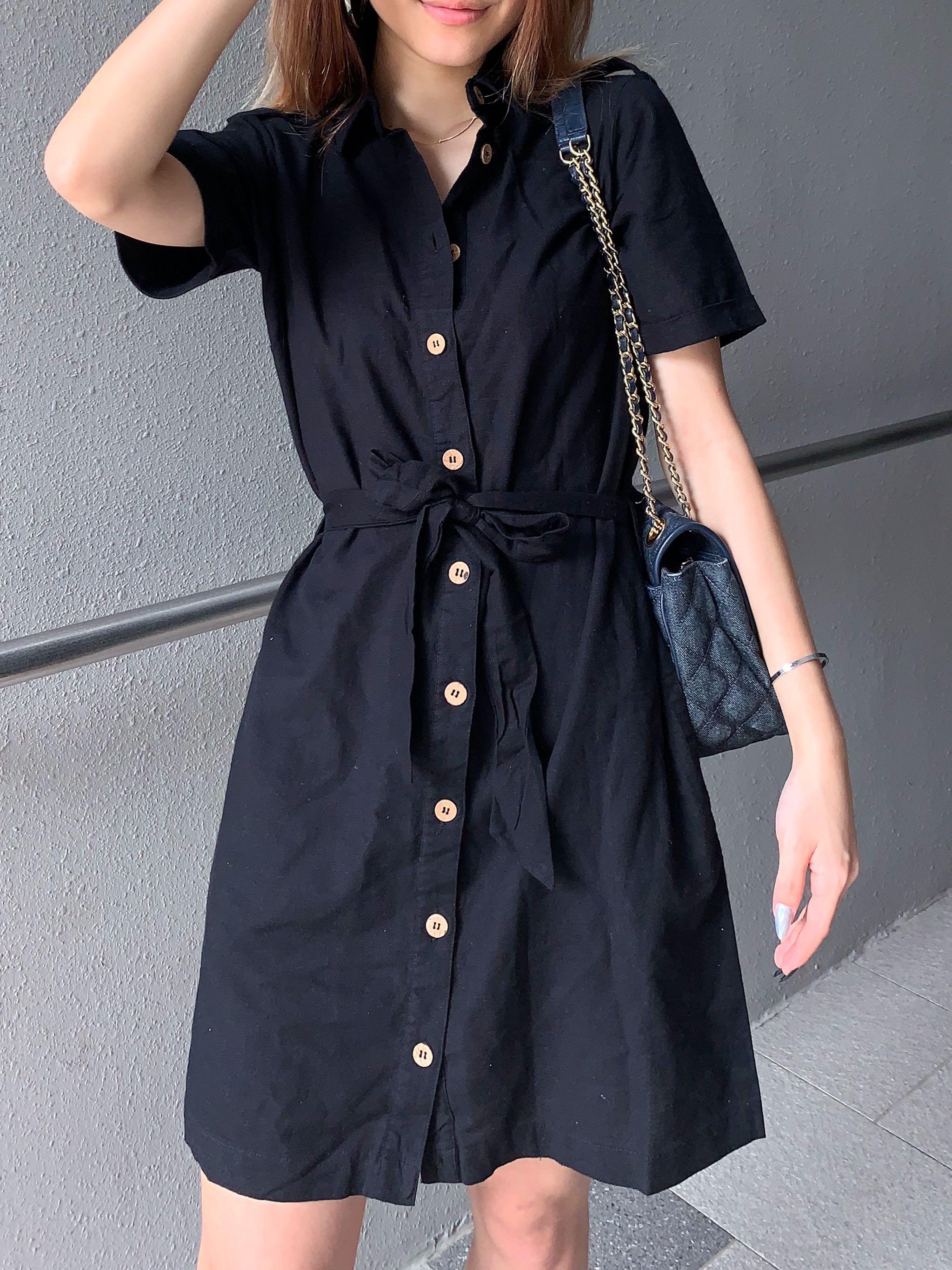 Topshop hotsell button dress