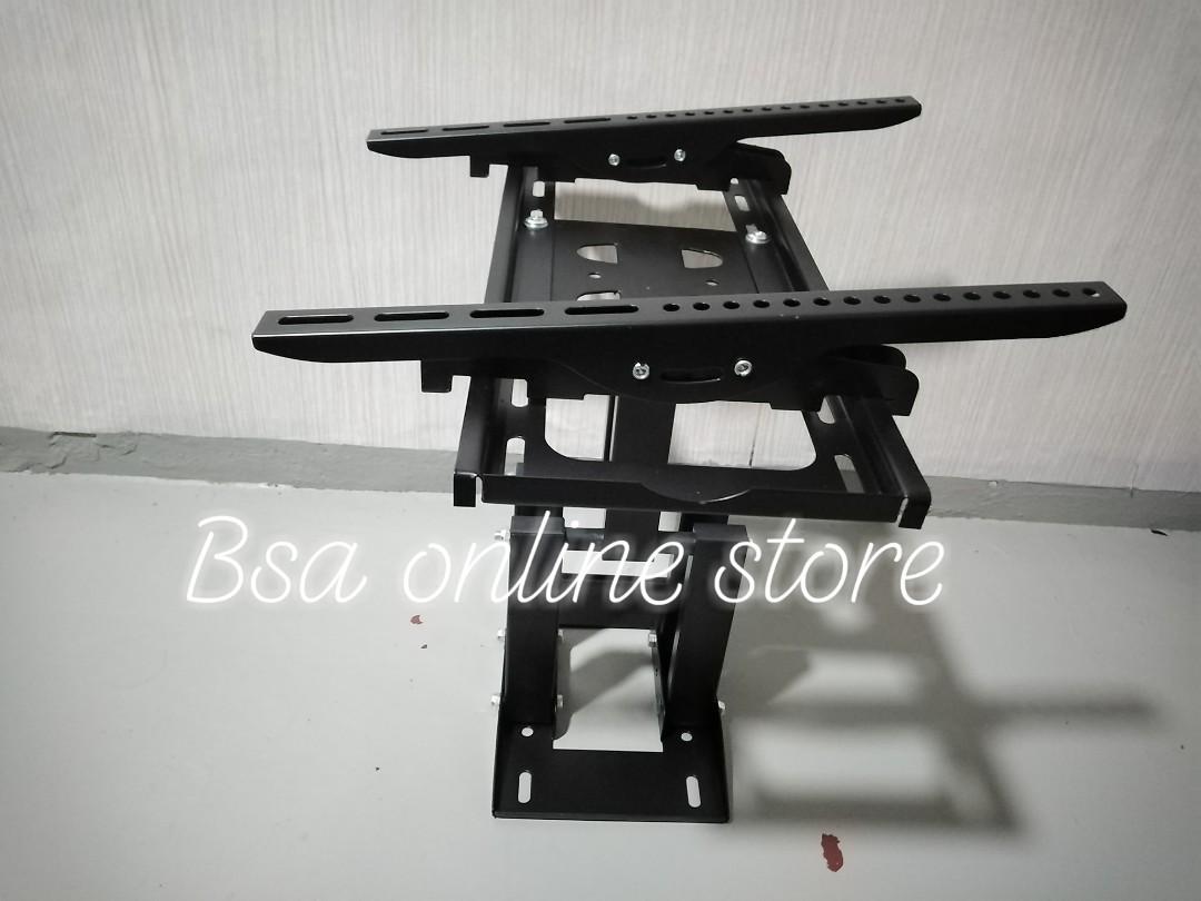 TV double arm full motion wall mount bracket (Category: TV) located in Quezon City. Submitted by smithwarren46 (Listing ID 1104112117, Image 1). Description: Brandnew P1200 #tvwallbracket #fullmotiontvbracket heavy duty Full motion double arm tilt wall mount bracket 26"-55 flat tv. With screws, nuts, washer and tocks. Pick up lagro Q.c or via delivery service rider po.More item for sale.. like or follow my page #BSAonlinestore https://www.faceboo