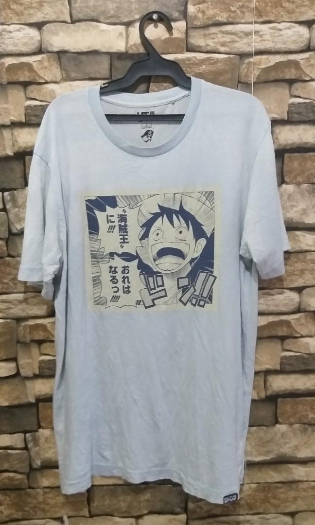 Uniqlo Shonen Jump 50th Anniversary One Piece Men S Fashion Tops Sets Tshirts Polo Shirts On Carousell