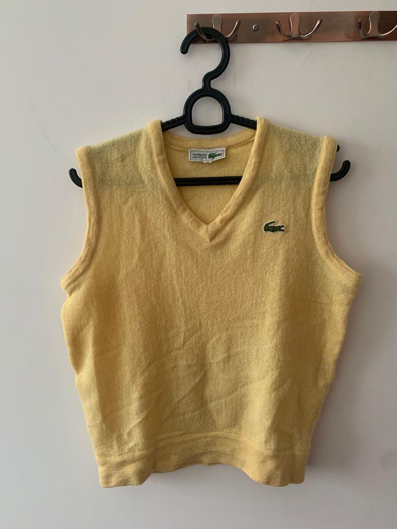 Baby Vest Vintage Lacoste Women S Fashion Tops Other Tops On Carousell