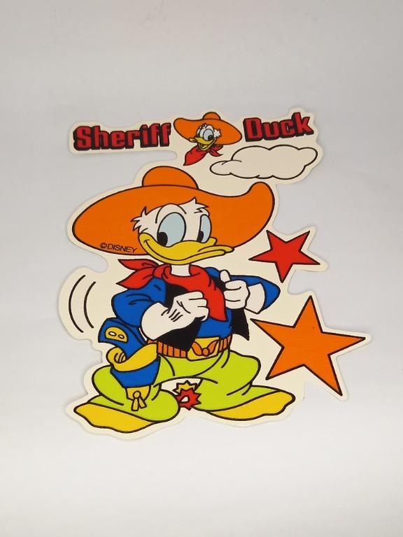 Mint Condition!! Vintage Disney Stickers Donald Duck 