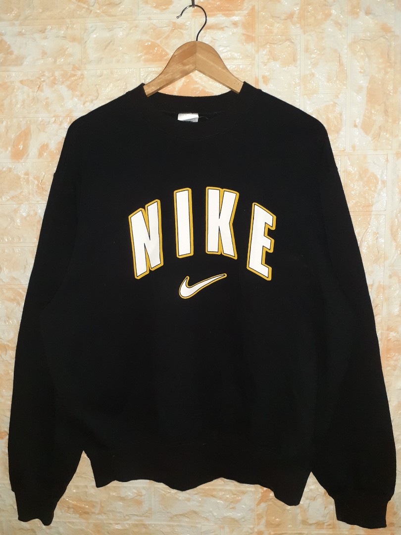crew neck sweatshirt nike vintage
