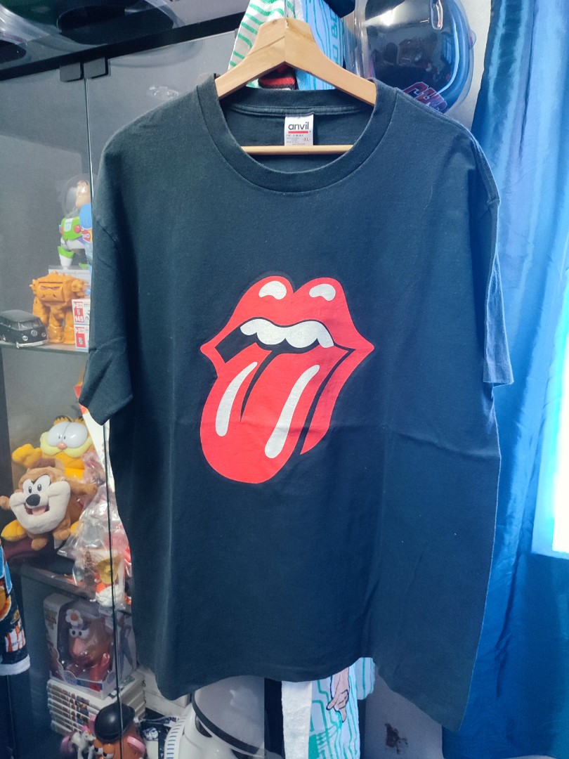 VINTAGE ROLLING STONES 1997 WORLD TOUR TEES ANVIL TAG, Men's