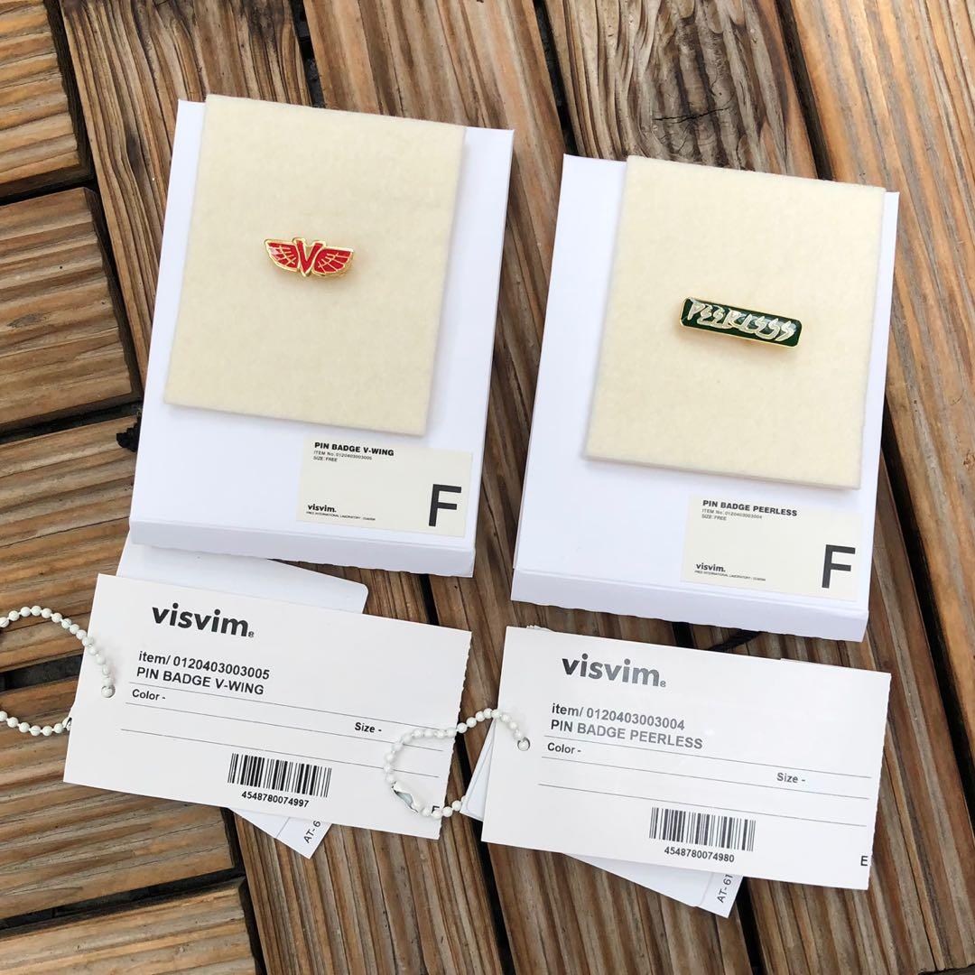 新品 visvim pin badge set ピンバッジ セット - 小物