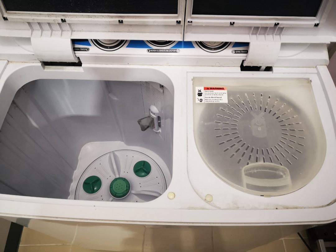 Whirlpool twin tub washer and dryer, TV & Home Appliances, Washing