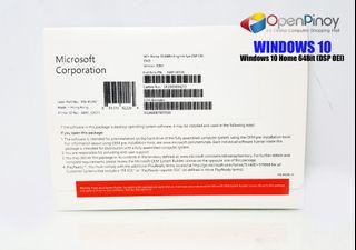 Windows 10 Professional 64Bit (DSP OEI)
