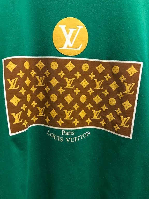 Louis Vuitton Logo Gold Shirt - Vintagenclassic Tee