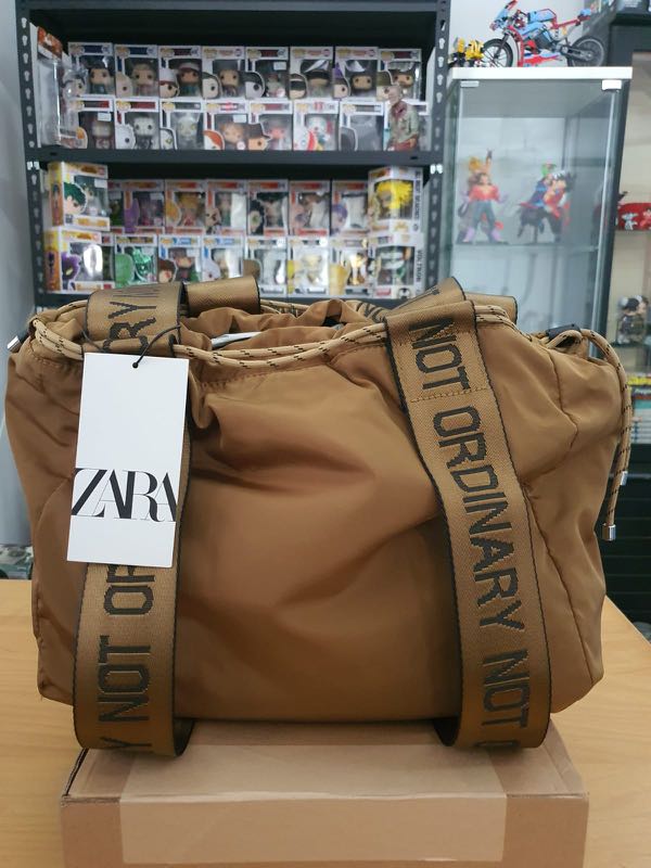 Nylon tote deals bag zara