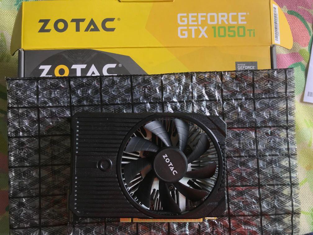 ZOTAC GeForce GTX 1050Ti Mini 4GB GDDR5