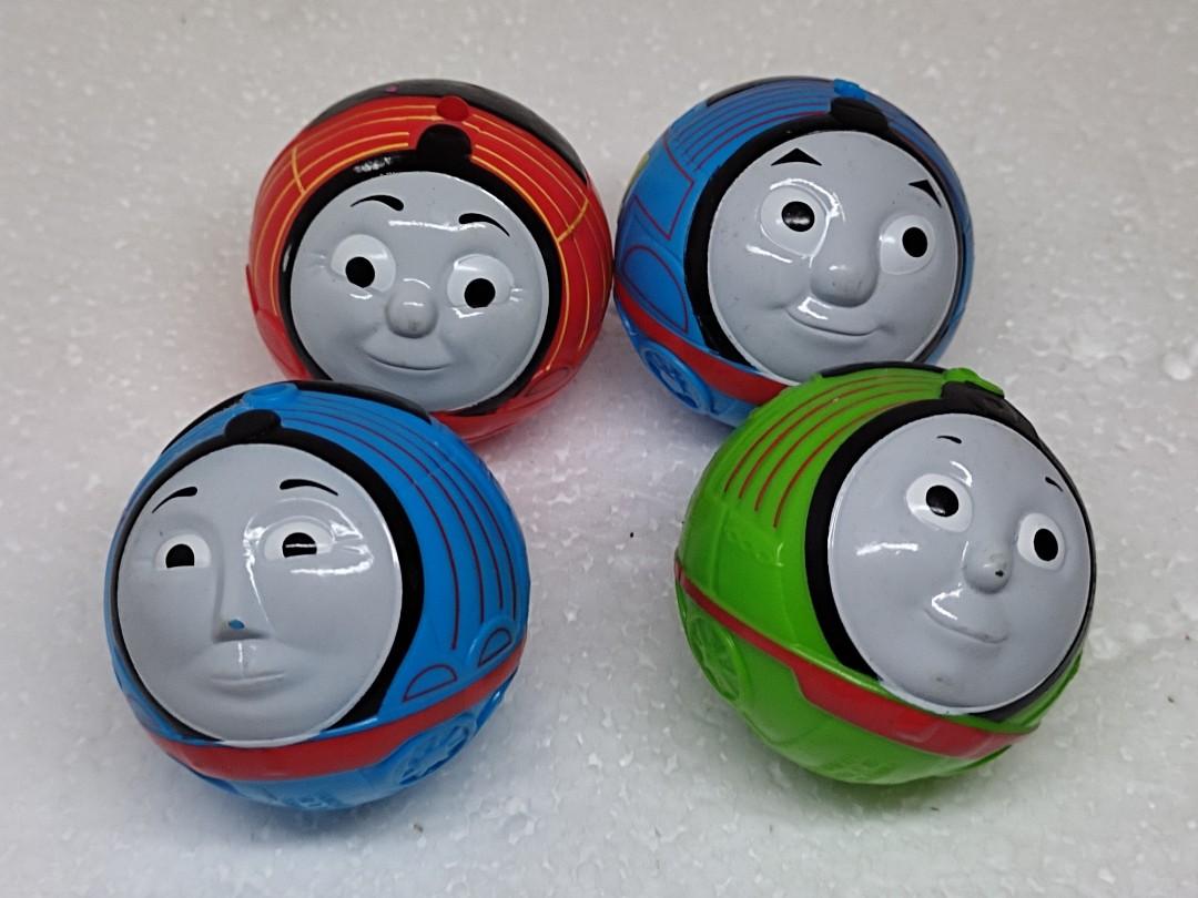 4pcs ball Fisher Price My First Thomas and Friends Rail Rollers