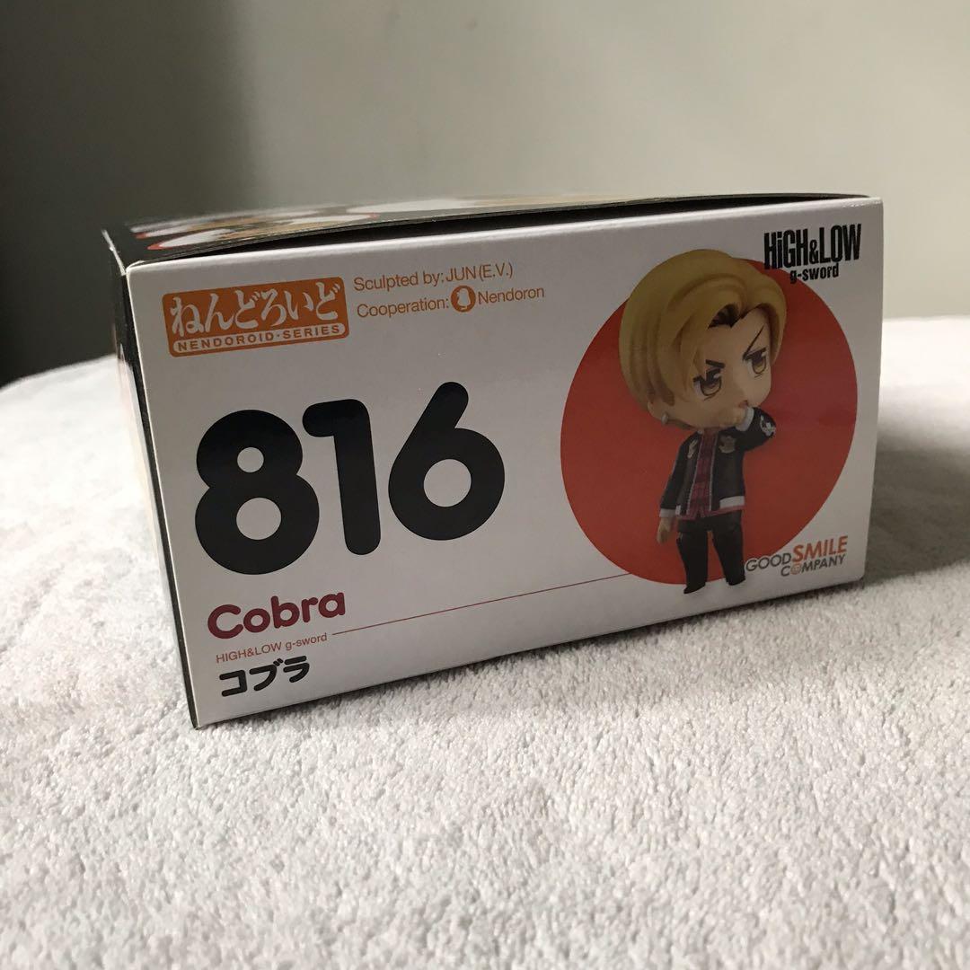 Nendoroid 816 Cobra High Low G Sword Figurine Collectibles Figma Anime Manga Pop Up Parade Toys Games Action Figures Collectibles On Carousell