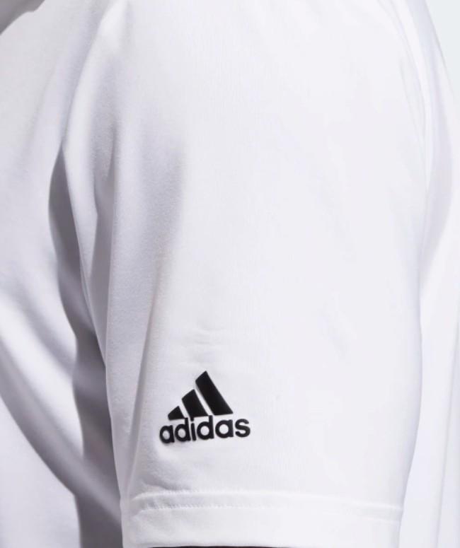 Adidas Polo Shirt White, Men's Fashion, Tops Sets, Tshirts