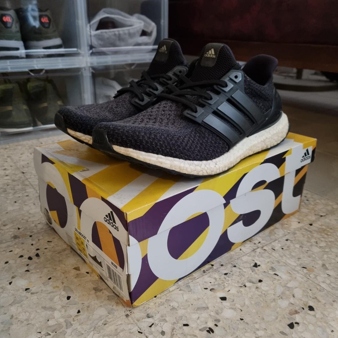 Ultra boost 2.0 core black sale