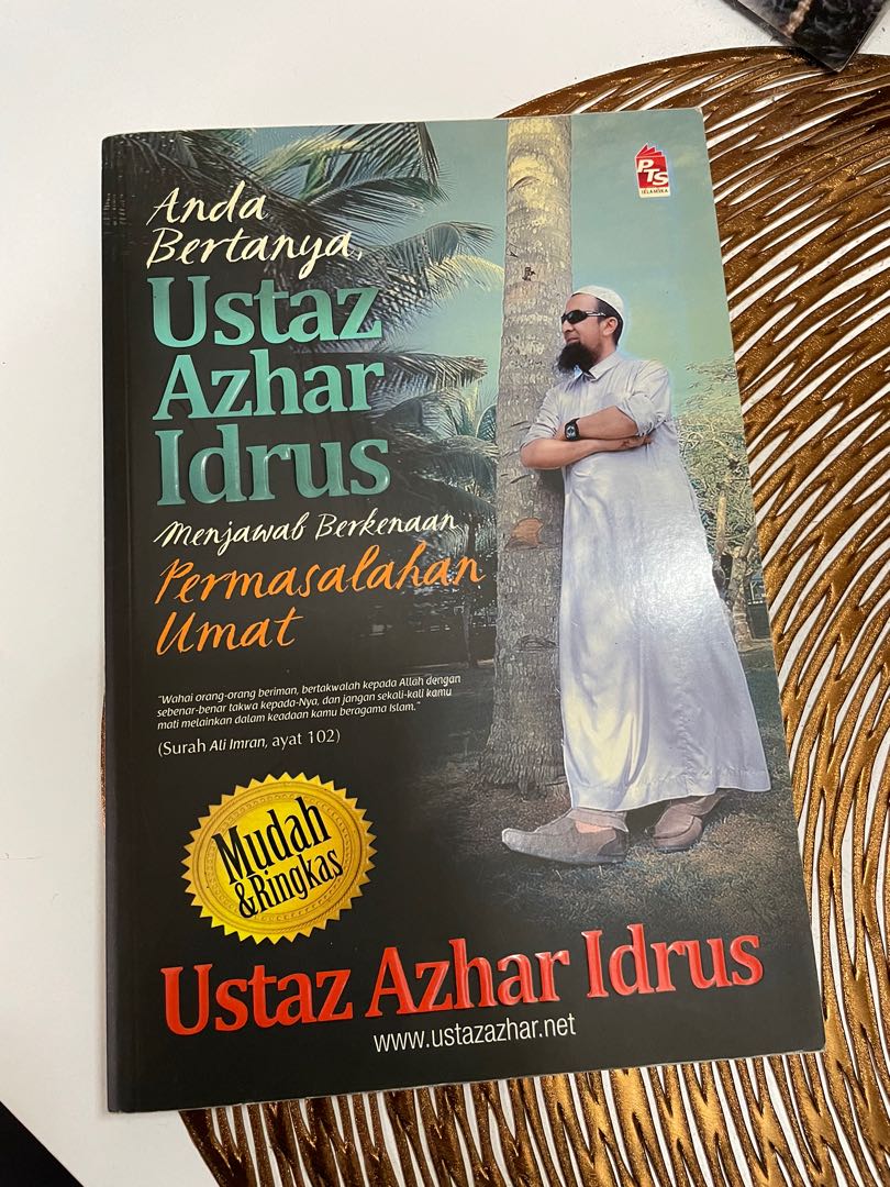 Anda Bertanya Ustaz Azhar Idrus Menjawab Books Stationery Books On Carousell