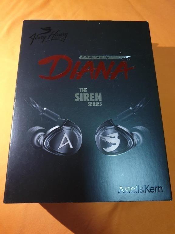 Astell&Kern DIANA Gunmetal THE SIREN SERIES in-ear earpiece earphone IEM-JH  Audio Universal IEM in-Ear Monitor